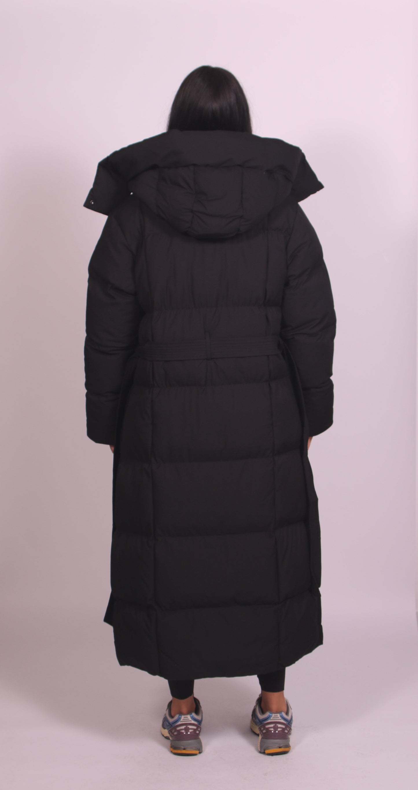 Hooded puffer Black