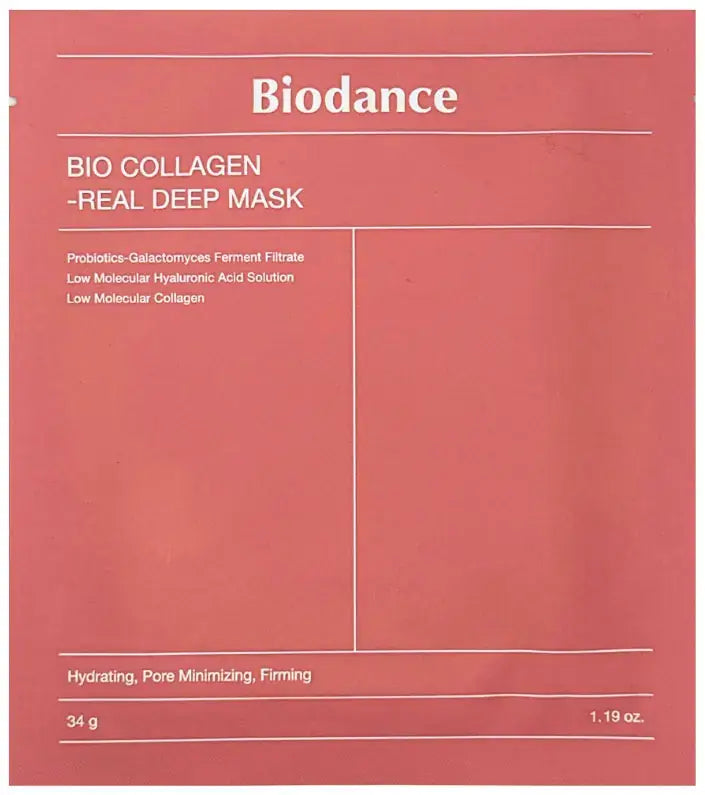 Korean Biodance Bio-Collagen Real Deep Mask