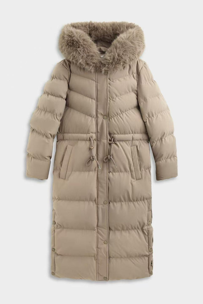 Elise puffer Taupe