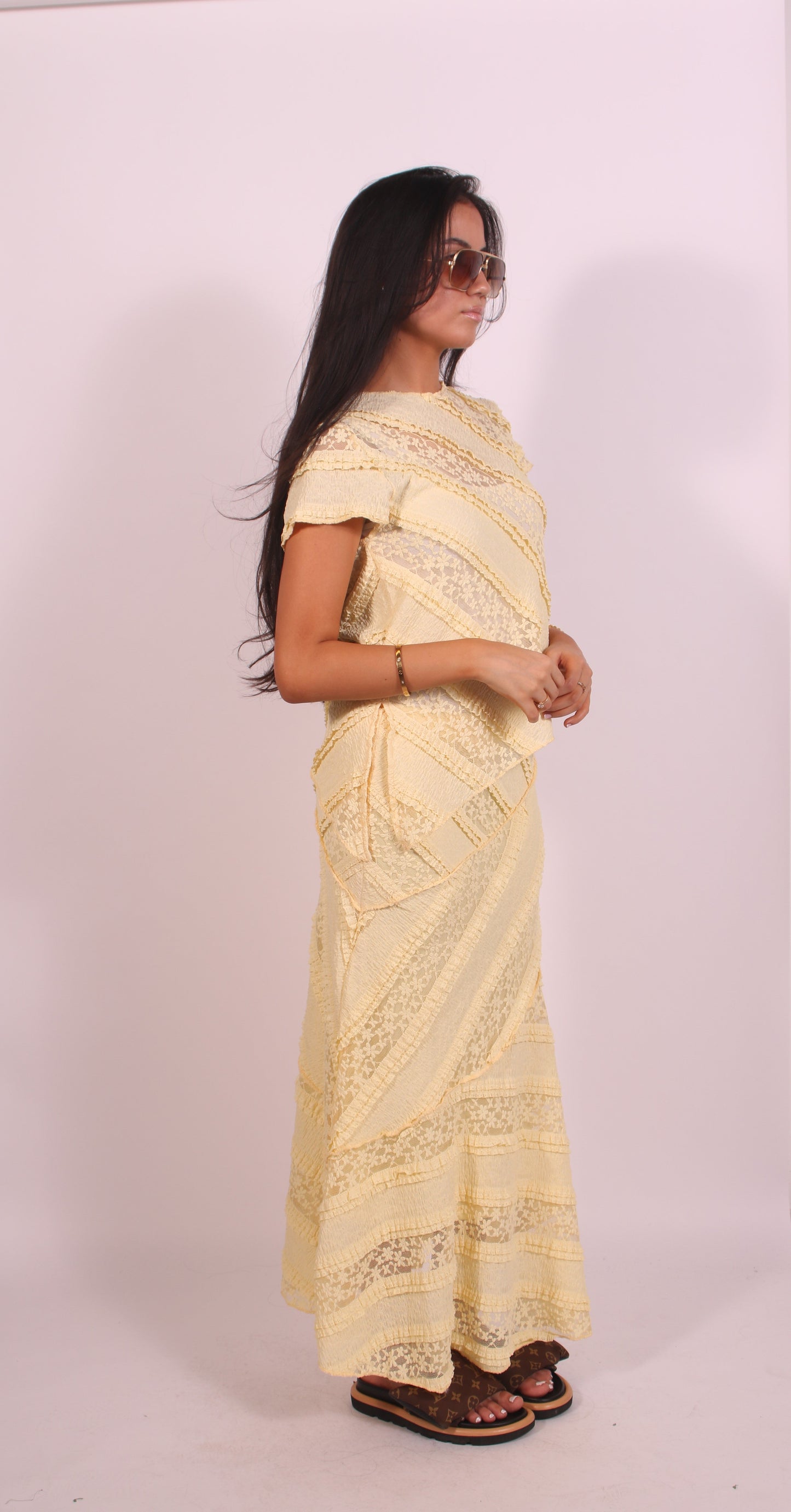 Noor skirt set Yellow