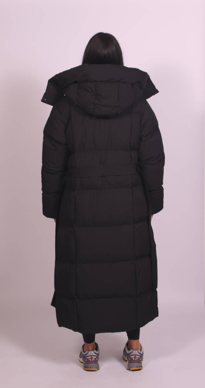 Hooded puffer Black