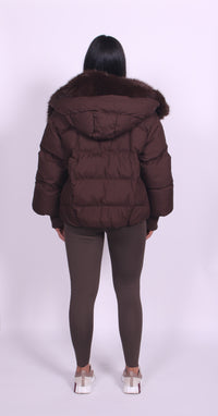 Luna puffer Brown