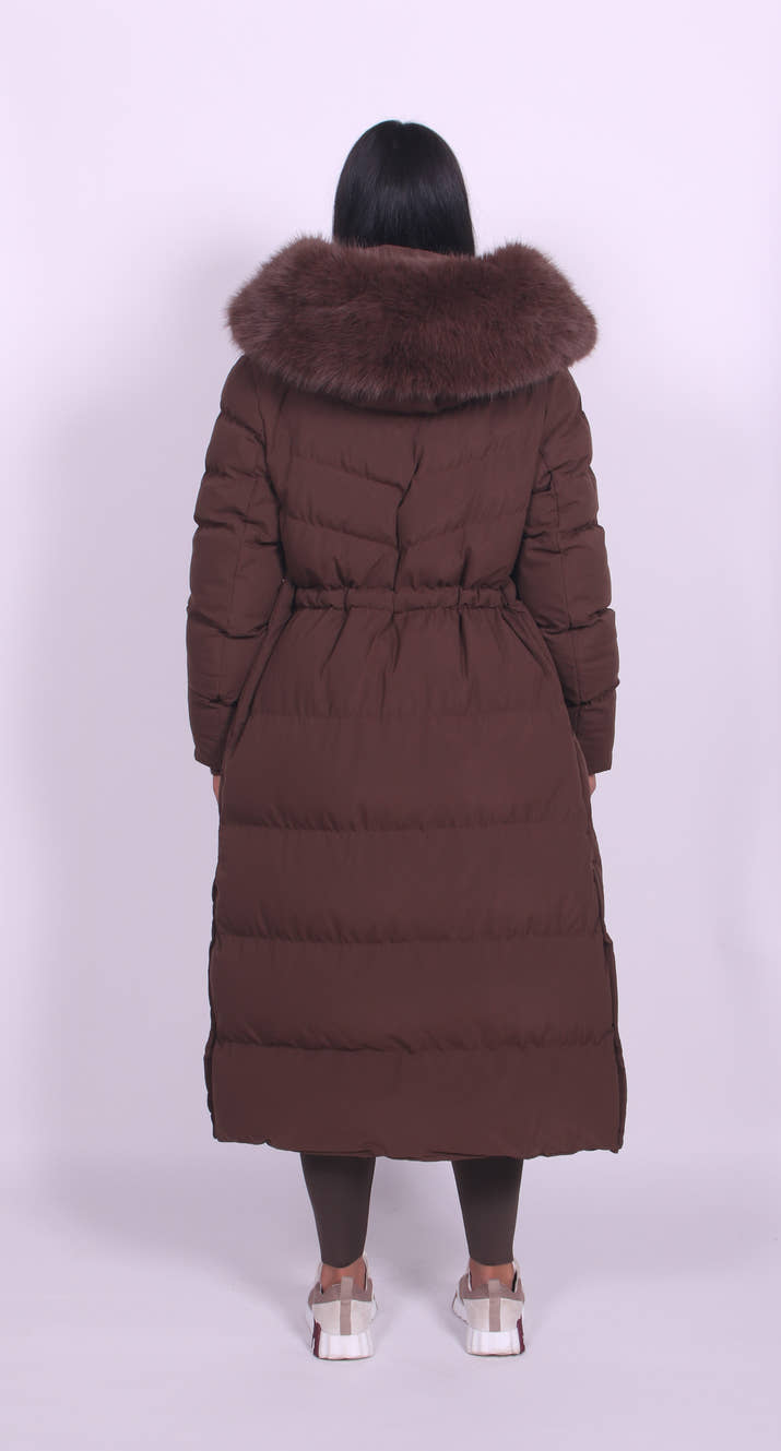 Elise puffer Brown
