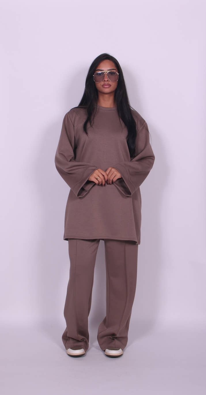 Comfy twinset Taupe