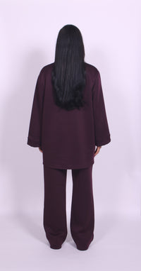 Comfy twinset Bordeaux