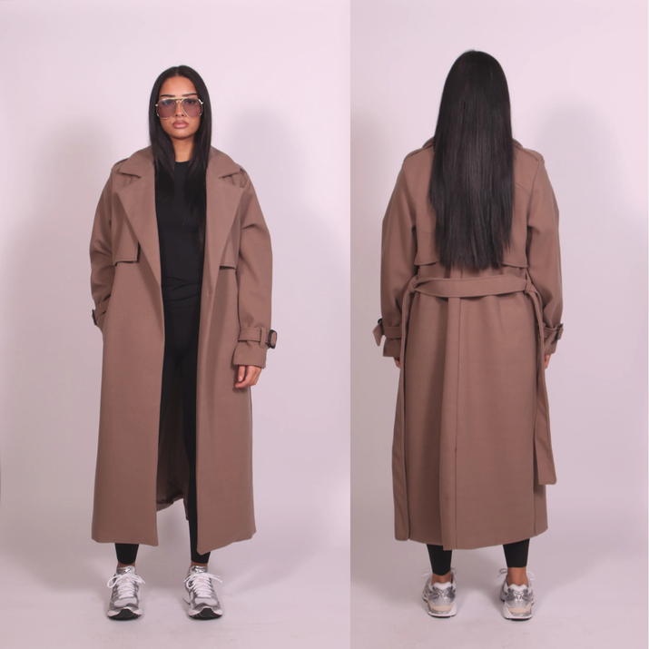 Winter trench coat | Tiktok Viral