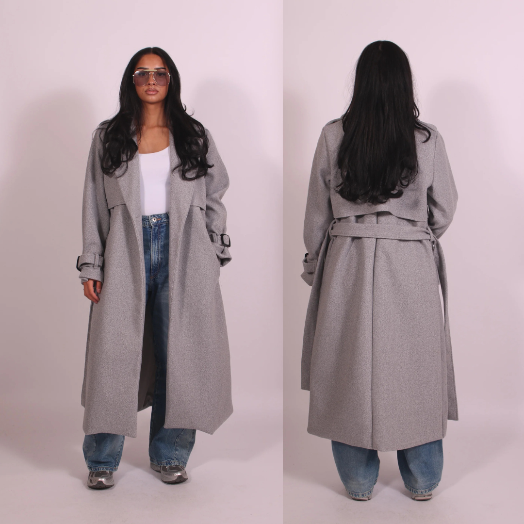 Winter trench coat | Tiktok Viral