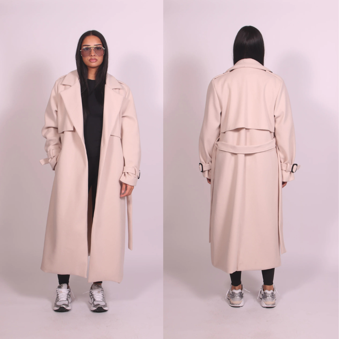 Winter trench coat | Tiktok Viral
