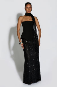 Allaire Maxi Skirt - Black