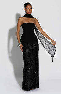 Allaire Maxi Skirt - Black