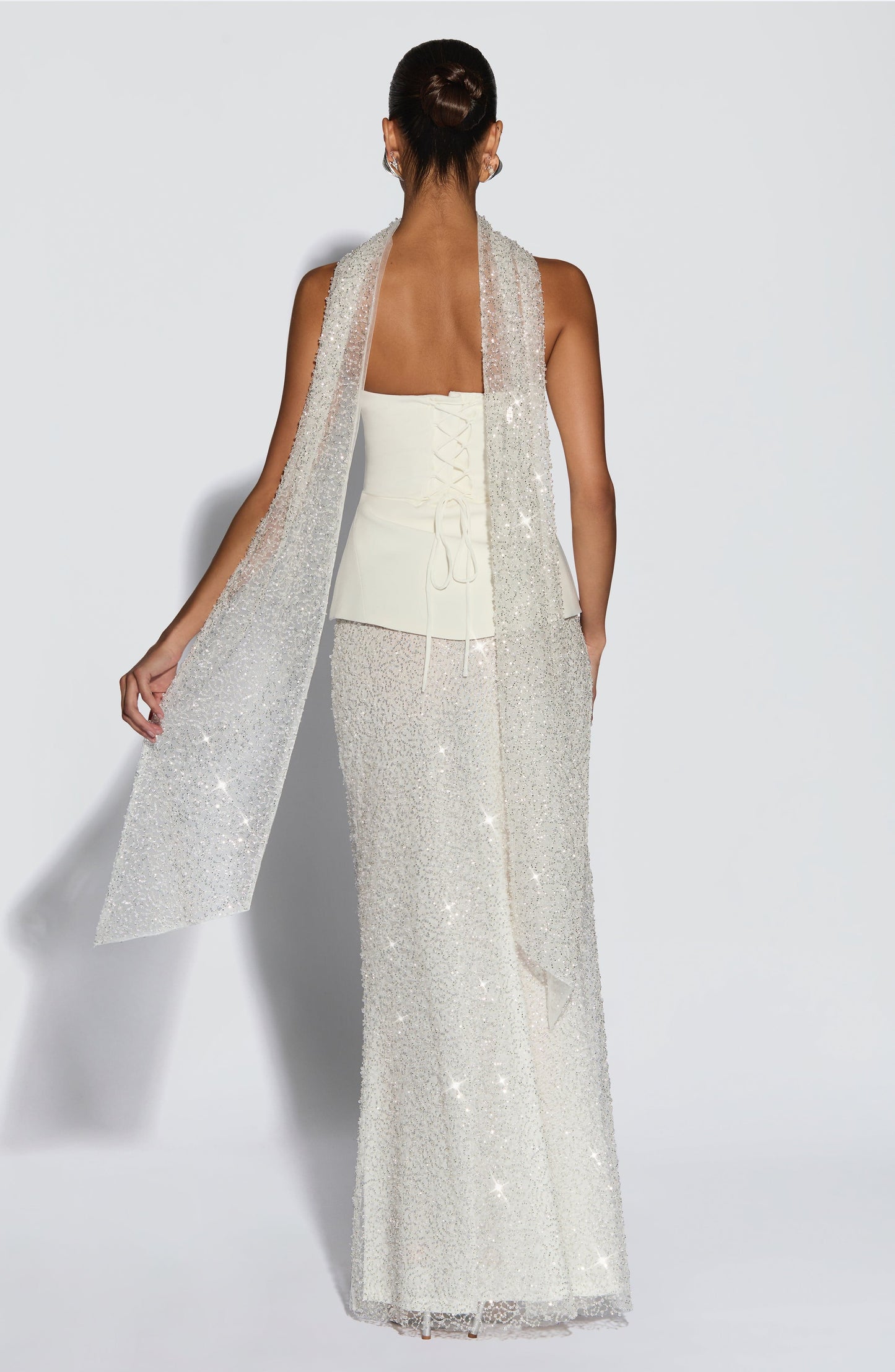 Allaire Maxi Skirt - Ivory