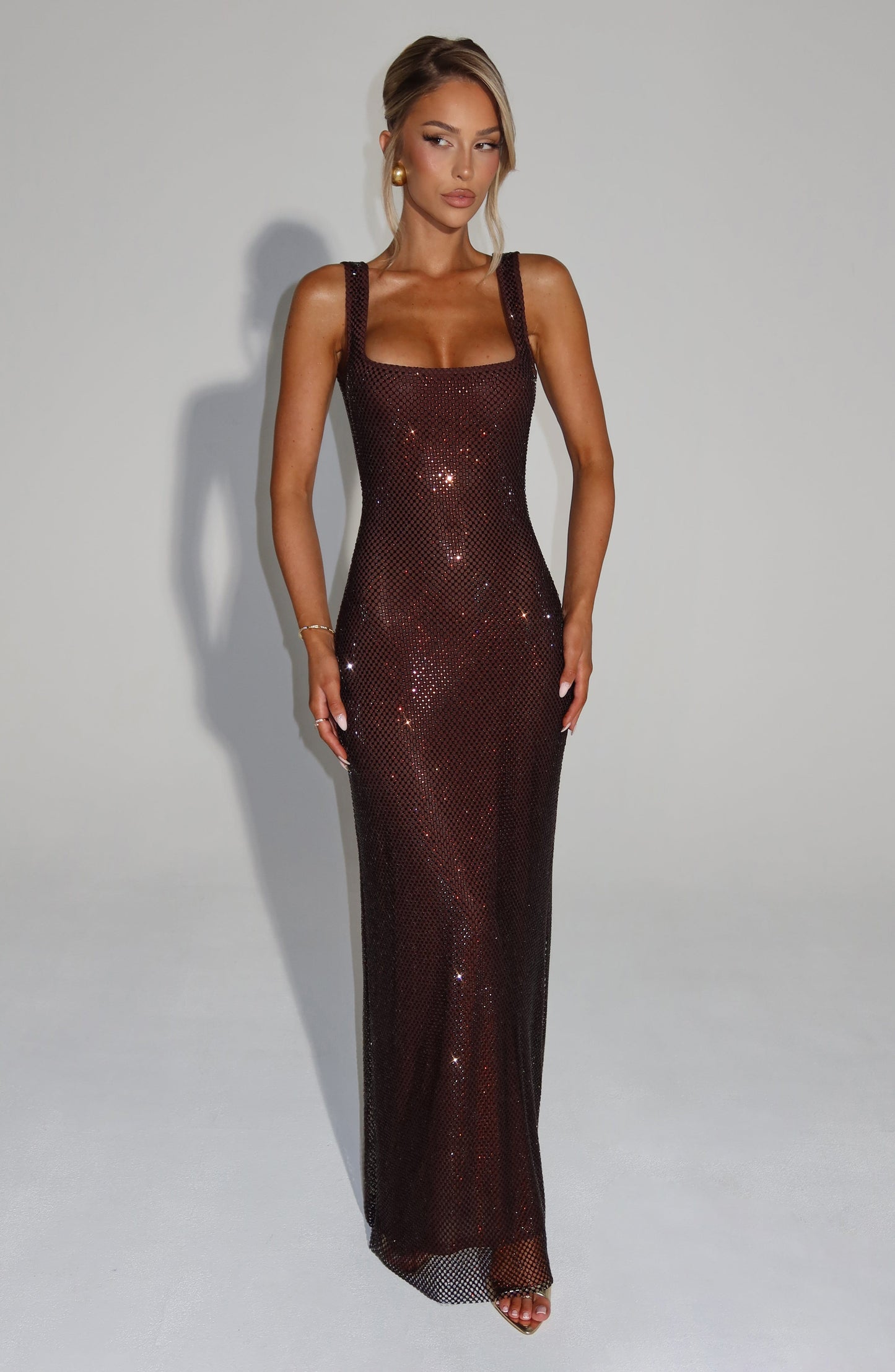 Petra Maxi Dress - Gold
